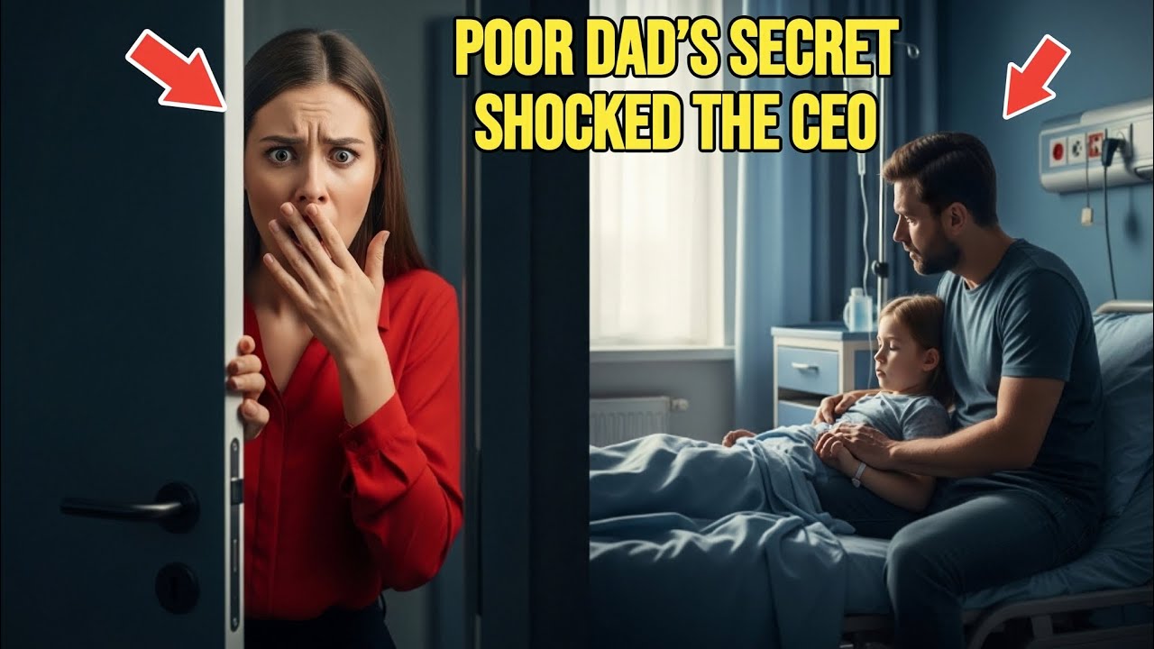 Single Dad Janitor Hid a Shocking Secret — CEO Followed Him and Was Left in Tears