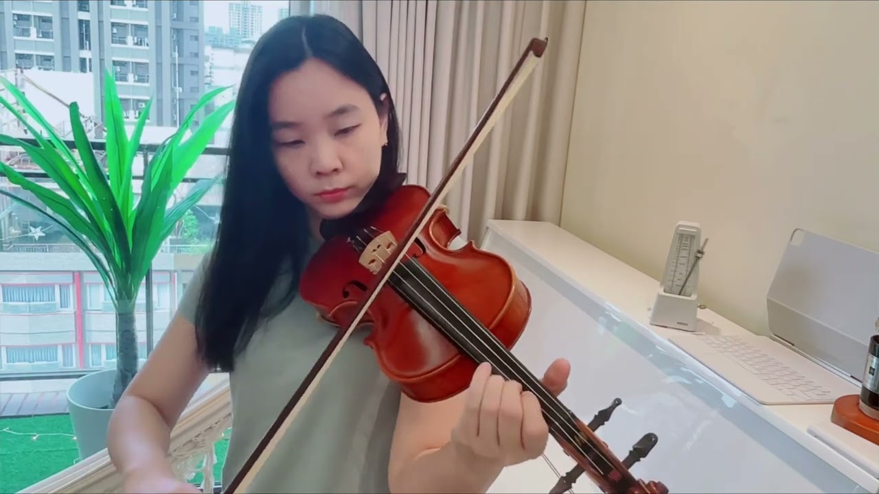 韋瓦第 a小調協奏曲 Vivaldi Concerto in a minor｜新版 篠崎小提琴教本 第三冊｜示範演奏：大妍老師