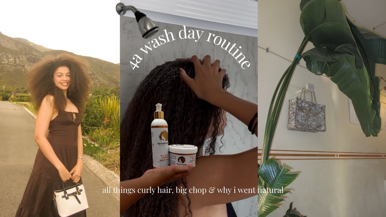 4A NATURAL HAIR WASH DAY ROUTINE + why I became natural (story time)