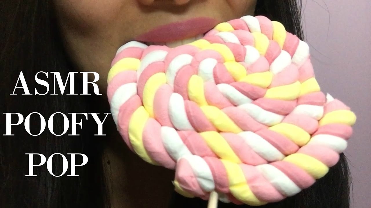 ASMR POOFY POP (MARSHMALLOW SOFT STICKY EATING SOUND) | SAS-ASMR