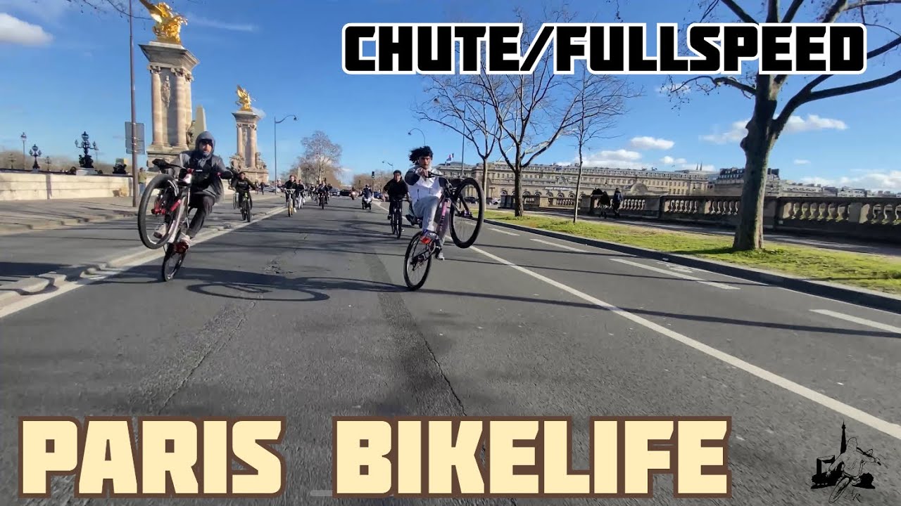 JOURNÉE A PARIS EPIC!!! BIKELIFE/CHUTE/FULLSPEED/TRAFFIC/ PARIS BRETIGNY A VELO!!
