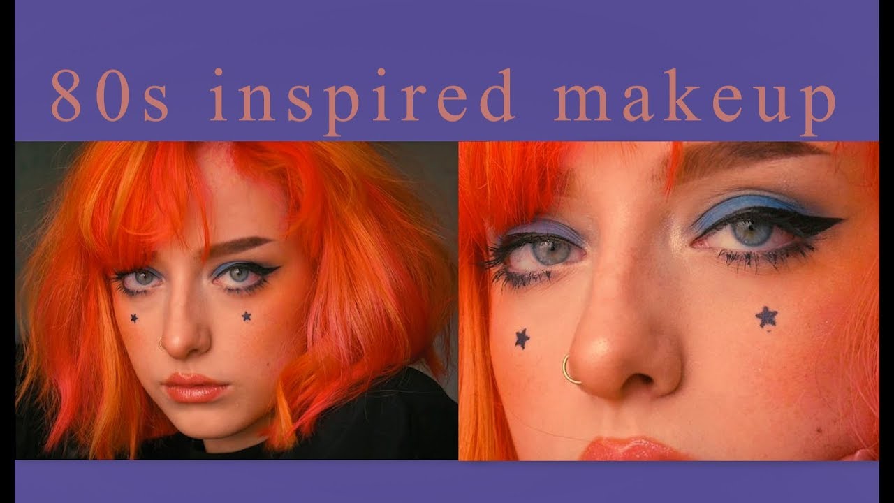 80s/bowie inspired makeup