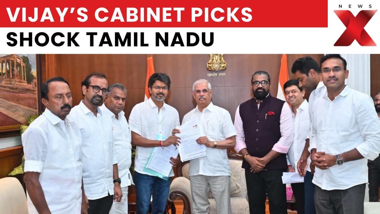 Vijay&rsquo;s Cabinet Sworn In: Nine Ministers Blend Experience, Strategy, and Youth Power | NewsX