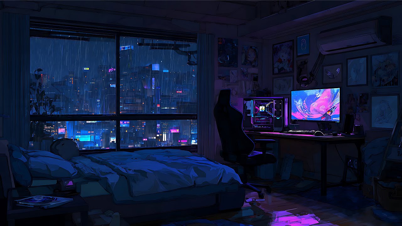 You'll feel calm the moment you enter this room 🌙 Relaxing and Sleeping Music