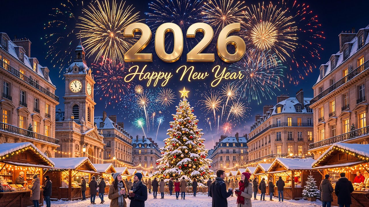 New Year 2026 - Wishes in 10 Seconds | Best Wishing A Happy New Year 2026 - Video Effects HD