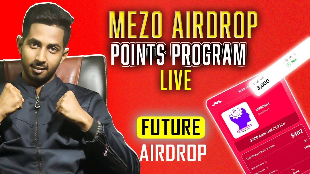 Mezo Airdrop Live | Farm points for future possible $MEZO Airdrop !! Crypto airdrop 2026