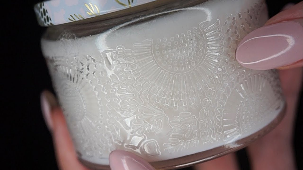 ASMR with Textured Glass [Scratching, Tapping, Nail Rubbing]