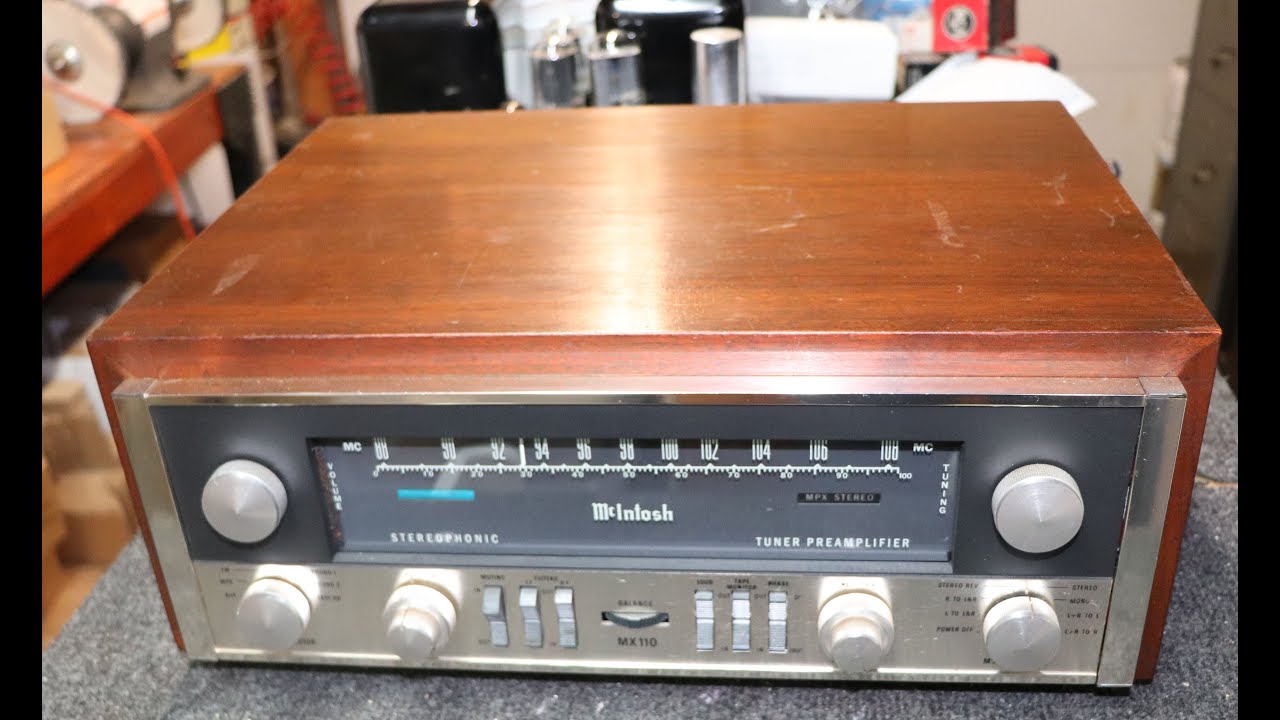 Устранение неполадок с гудением лампового блока питания — McIntosh MX110