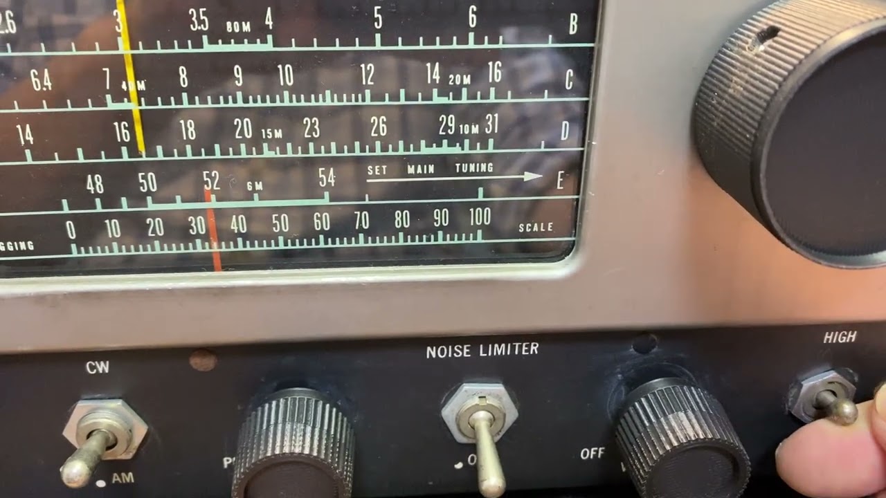 Hallicrafters S-53A 7MHz reception