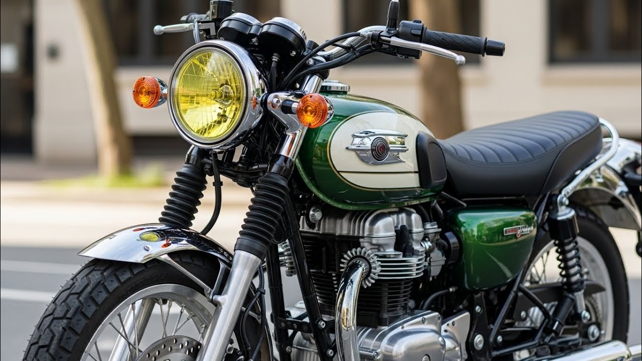 Новый Kawasaki W400 2026 года | Классический стиль, современная мощность | Полный обзор и описани...