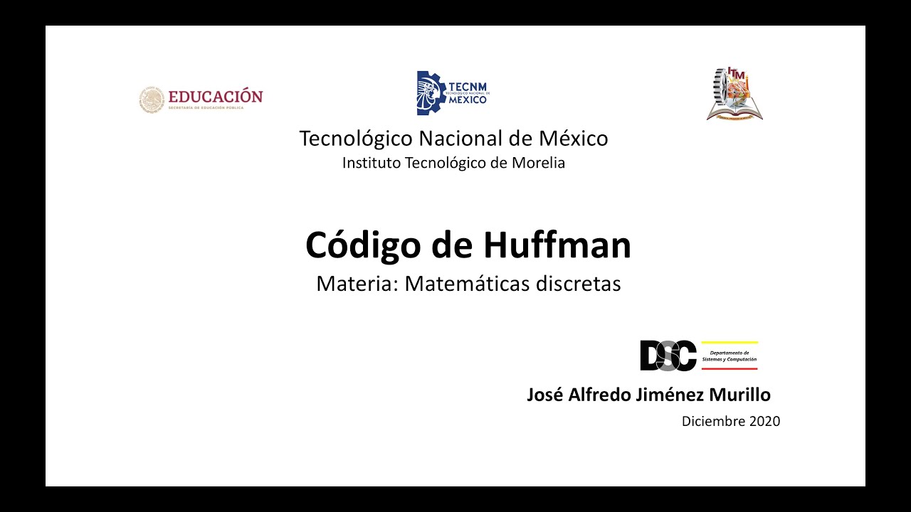 MD 48.- Código de Huffman.