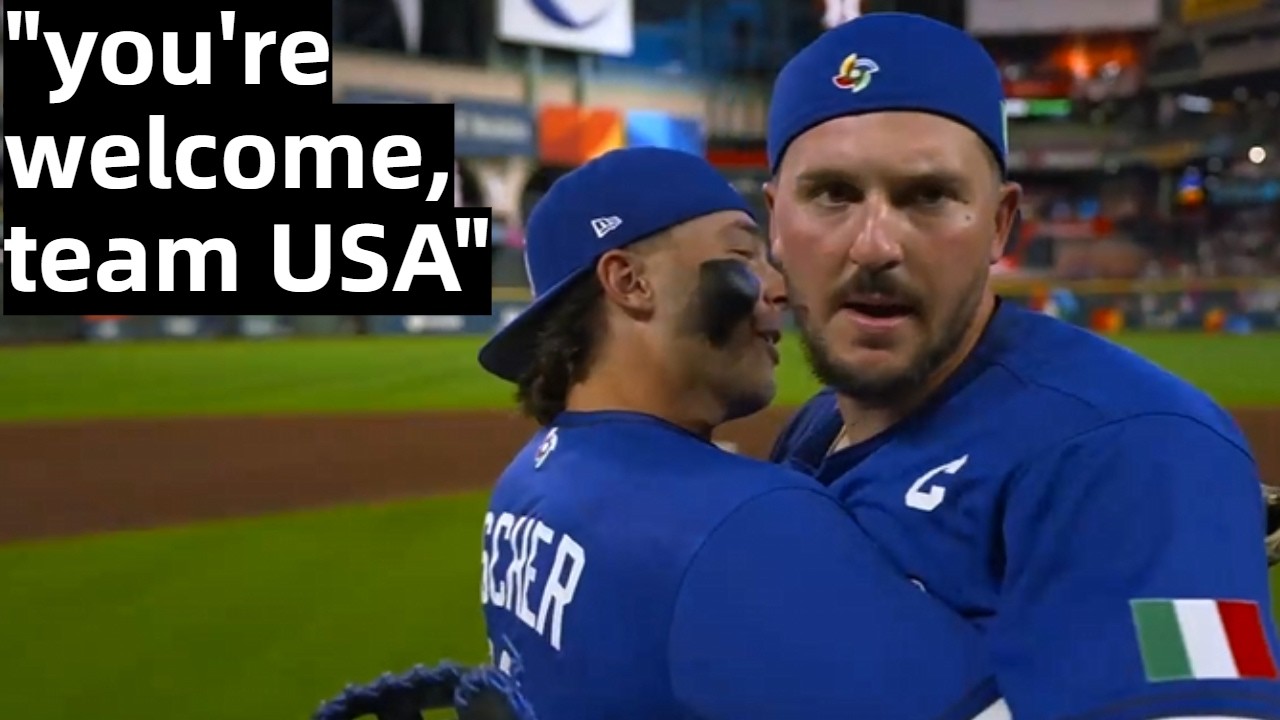 Team Italy Just Bailed Out Team USA, and Then Let Them Know It Publicly