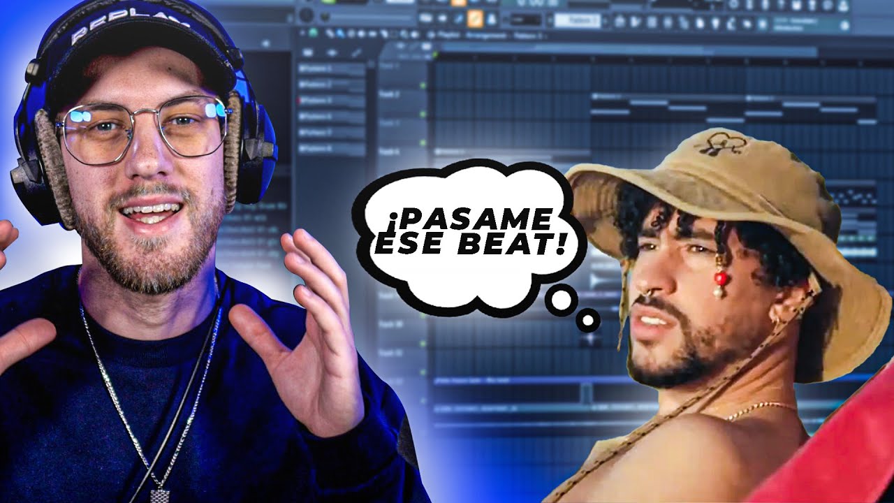 Cómo HACER un BEAT de REGGAETON brutal estilo  BAD BUNNY en FL STUDIO 20 | PARTE 2