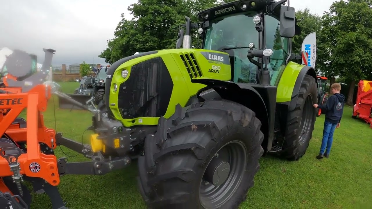2025 Claas Arion 660 Night Edition Cmatic 6.8 Litre 6-Cyl Diesel Tractor (175/205HP) Morris Corfield