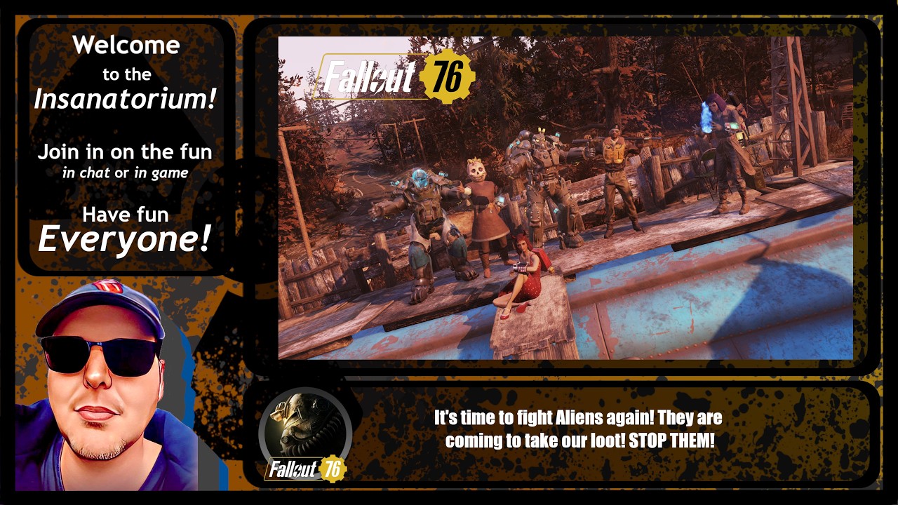 #Fallout76 Season 24: It's time to fight Aliens again! They are coming to take our loot! STOP THEM!