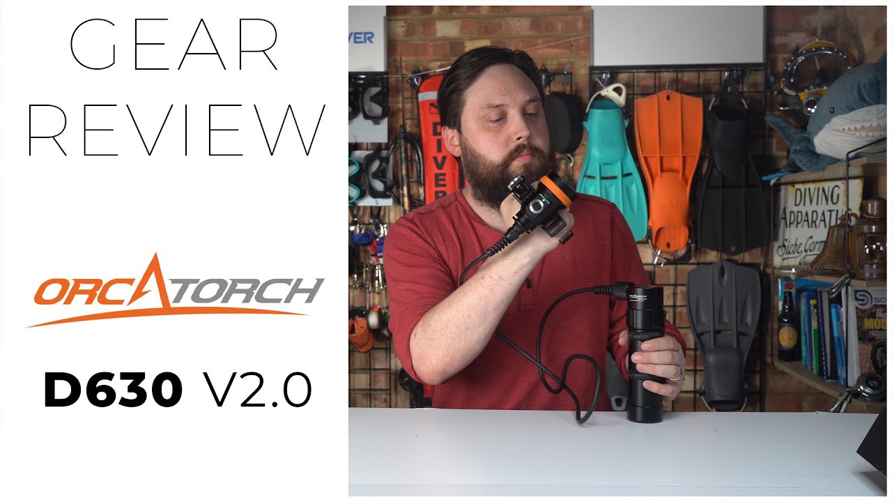 This Dive Torch Is INSANE! OrcaTorch D630 V2.0 Review: 4000 Lumens Deep Sea Power!