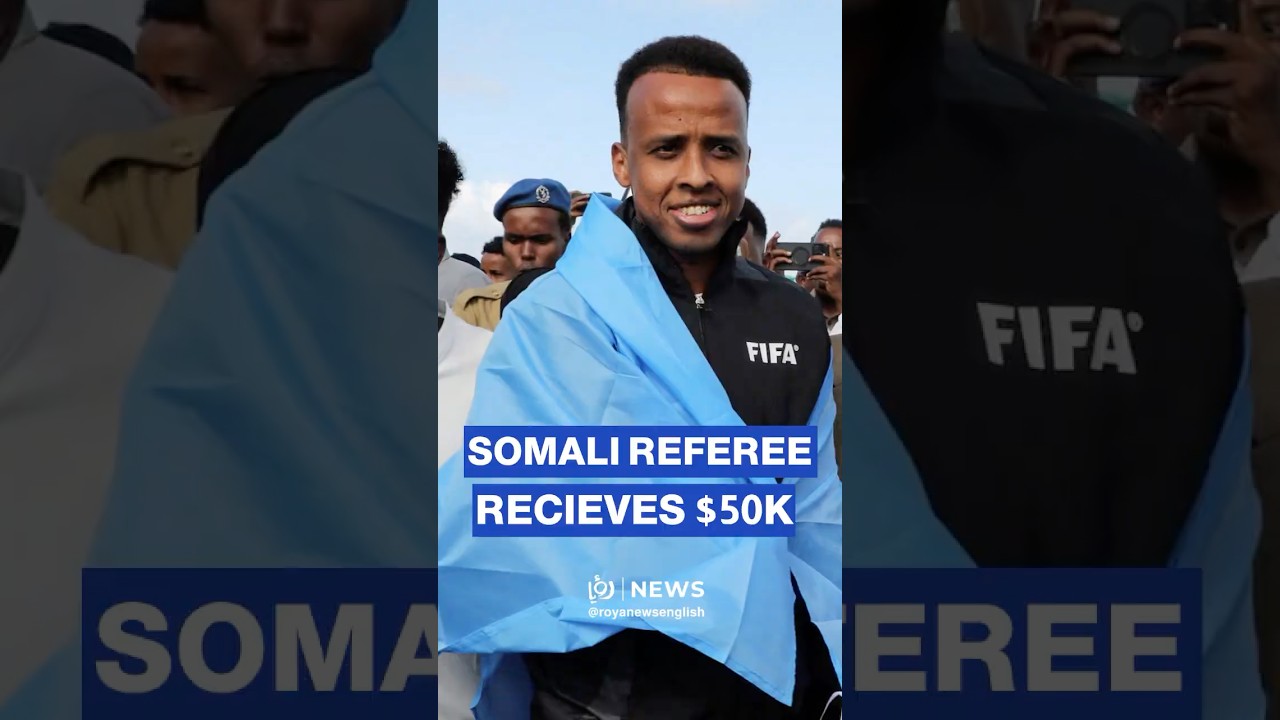 FIFA referee denied US entry, Omar Artan receives $50,000 donation from Somali businessman