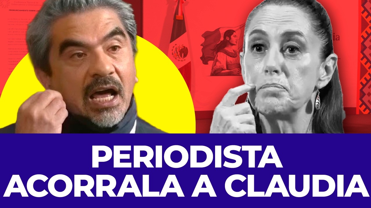 ¡ARDE PALACIO! Reportero enfrenta a Sheinbaum en la mañanera y la deja sin palabras