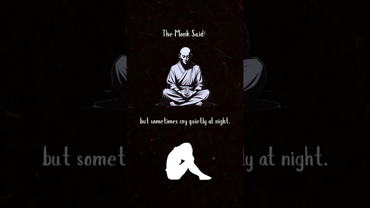😊 Behind Smiles, There Are Tears | The Monk Said | A Reminder You&rsquo;re Human #TheMonkSaid #shorts