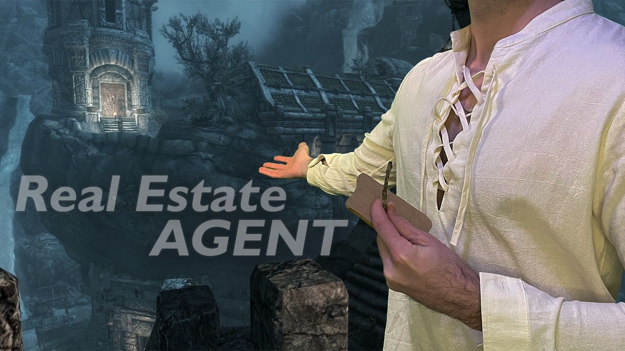 Friendly Skyrim Real Estate Agent Sells You a Home | ASMR Roleplay
