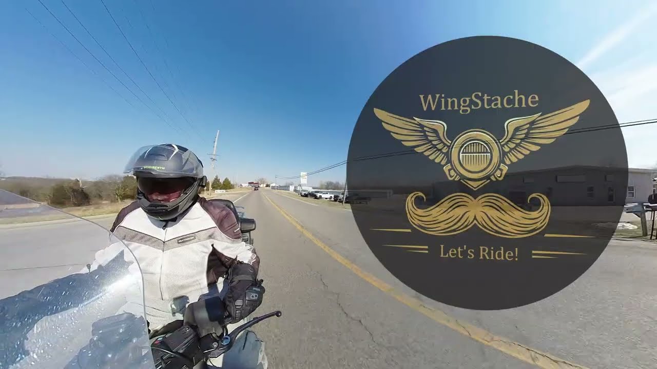 WingStache Motovlog - Ride to Port Hudson Lake Conservation Area
