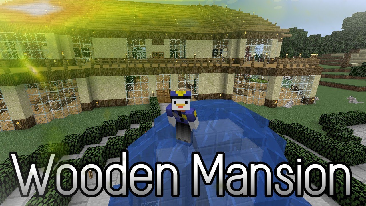 Minecraft 2012 Wooden Mansion Tour! - by: iTzNightWolf