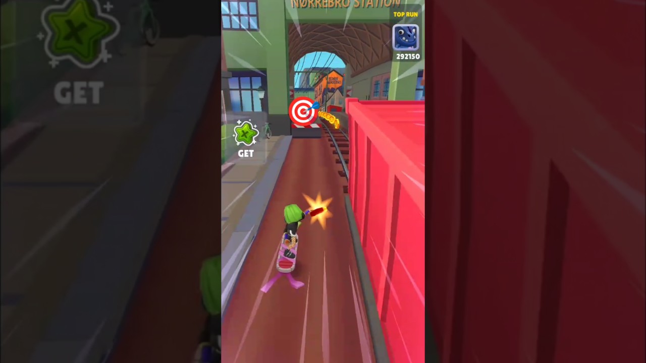 Desi song with Subway surfer and new character Luna #subwaysurfs #shorts