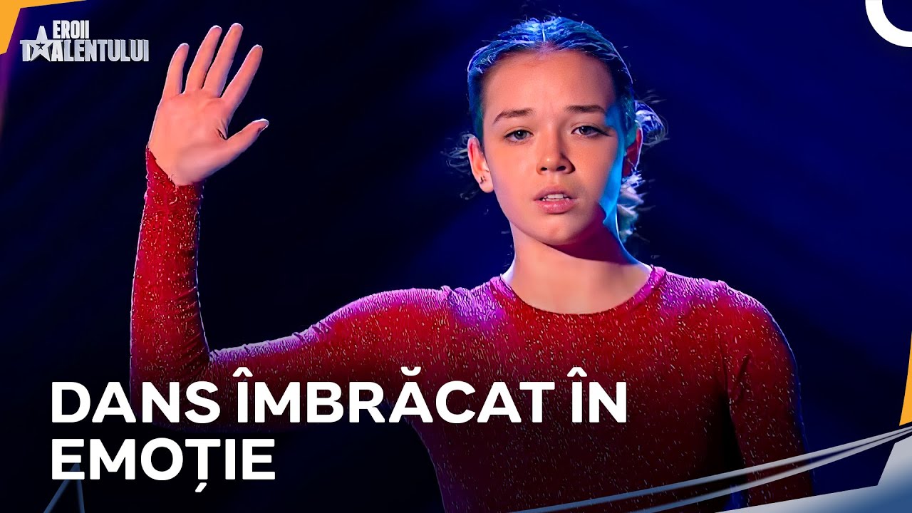 Andreea Răchită Şi Magia Dansului Contemporan! | Românii au talent