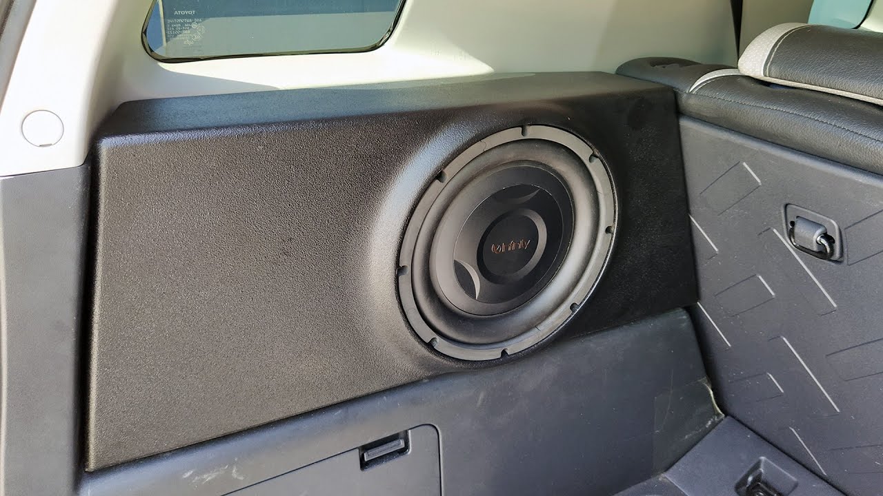 DIY Subwoofer Box for Toyota FJ Cruiser