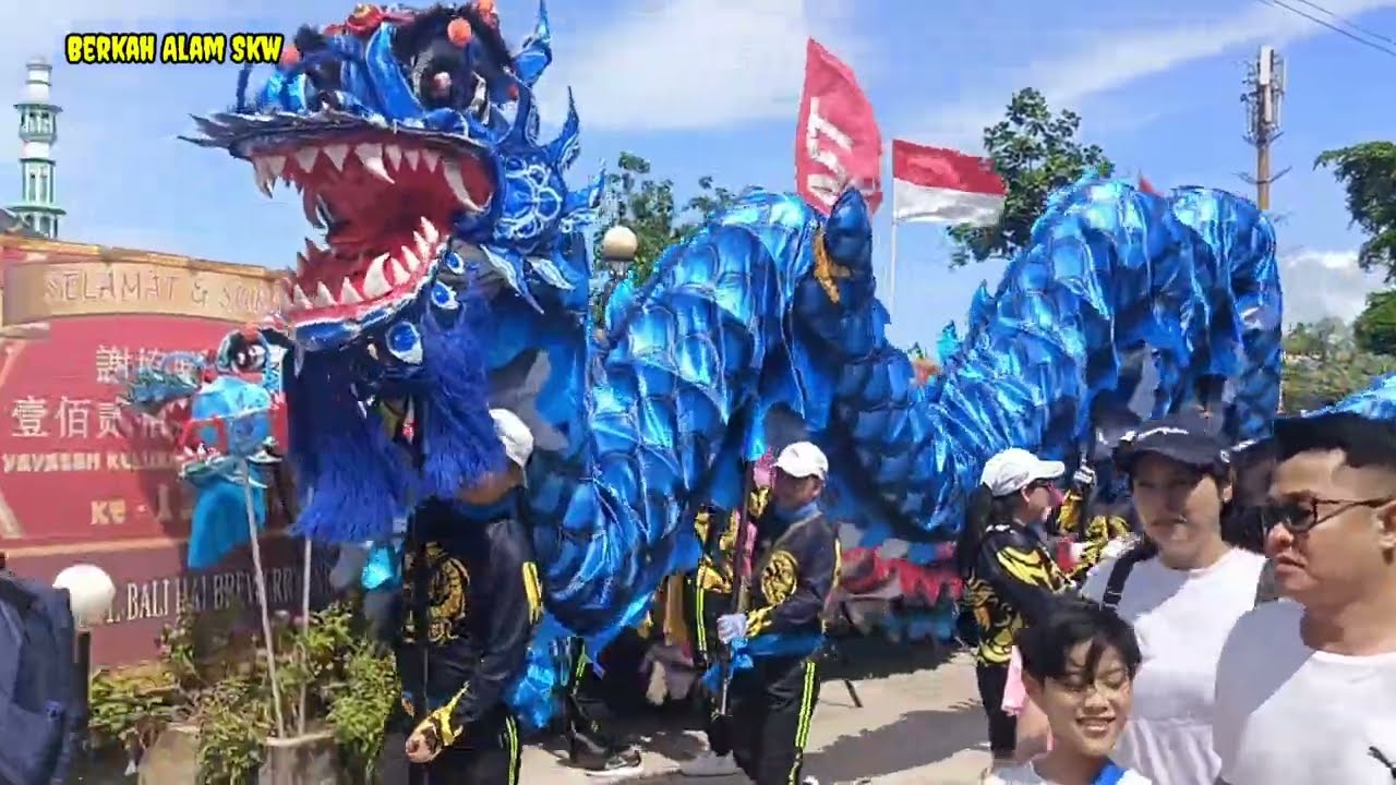 CAP GO MEH 2025 Kota Singkawang || Atraksi 9 Naga
