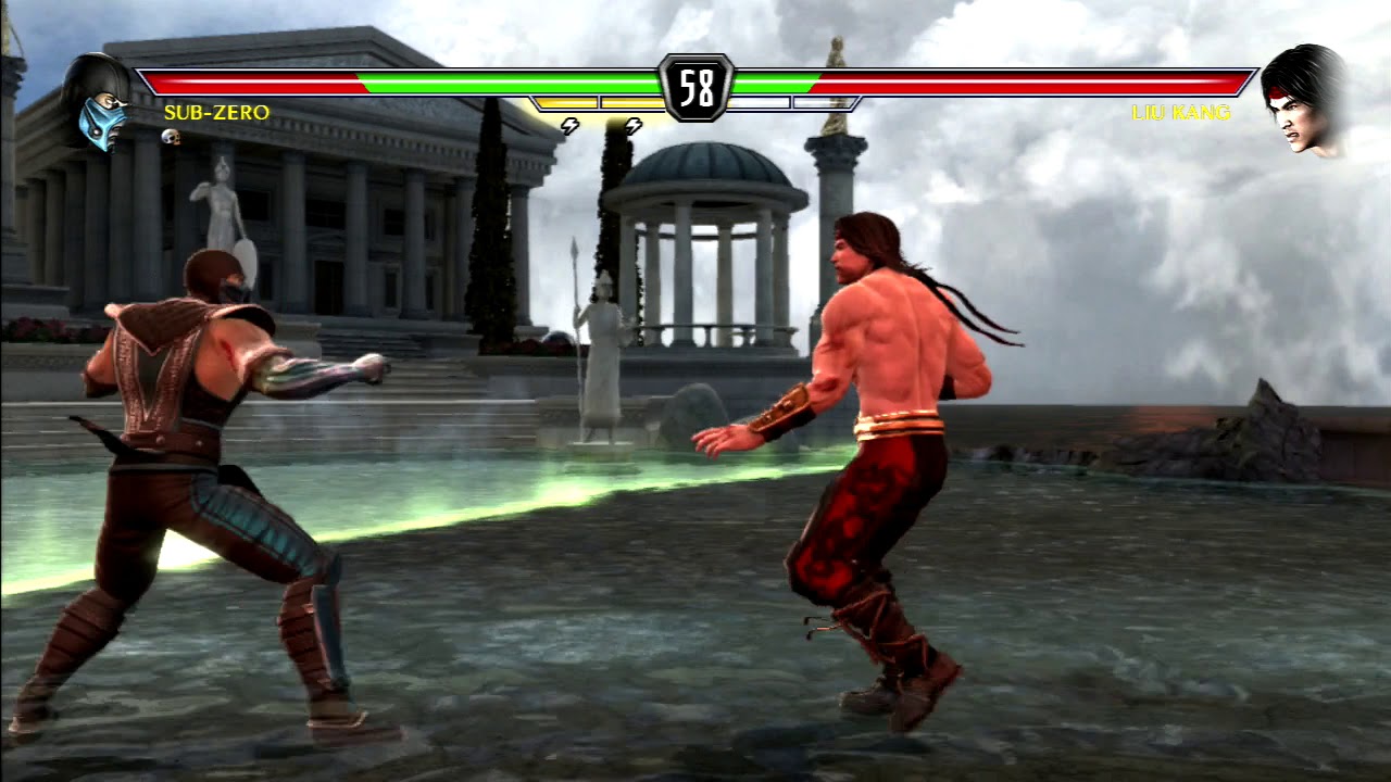 MK VS DC Battles - Sub-Zero VS Liu Kang