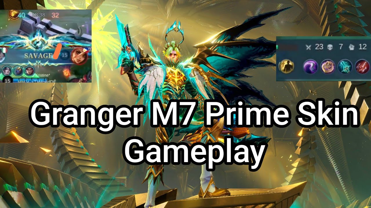 Granger M7 Prime Skin Gameplay | 27 Skills | Savage | Rank Game