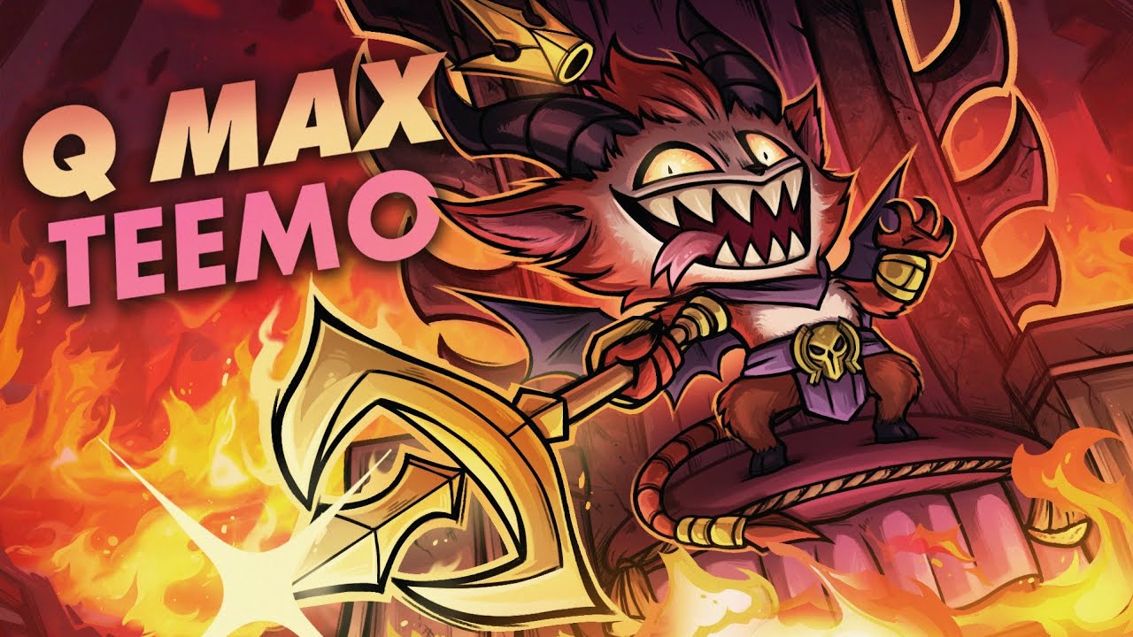 YOU PICKED RANGED TOP? ENJOY Q MAX TEEMO