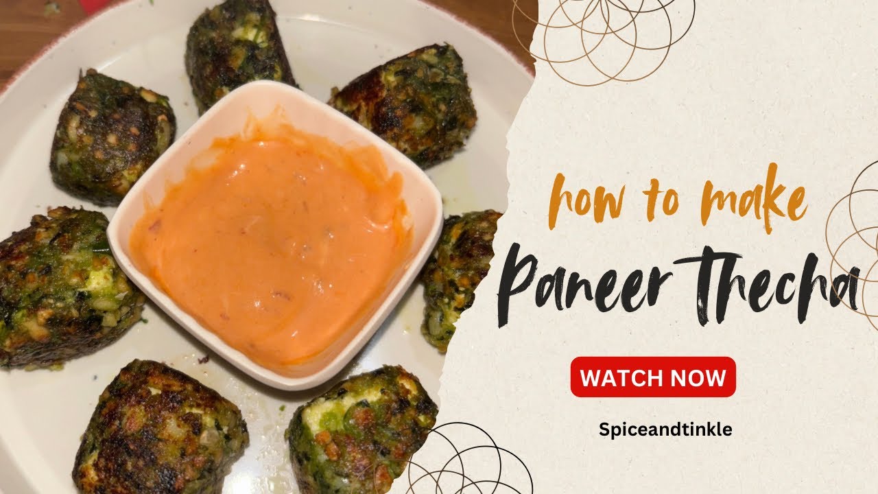 Paneer Thecha at Home 🥰 