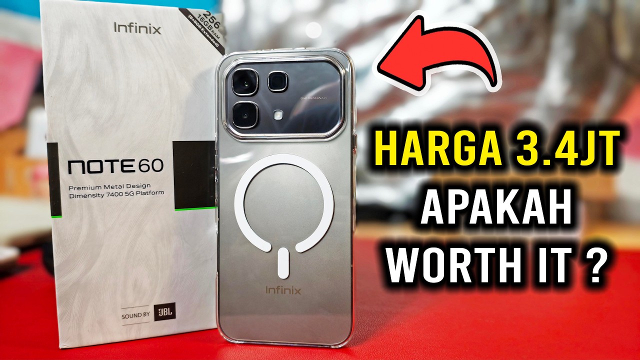 Infinix Note 60 Full Unboxing Review Test Bahas Lengkap XOS 16 Bypass Charge Gimmick ?