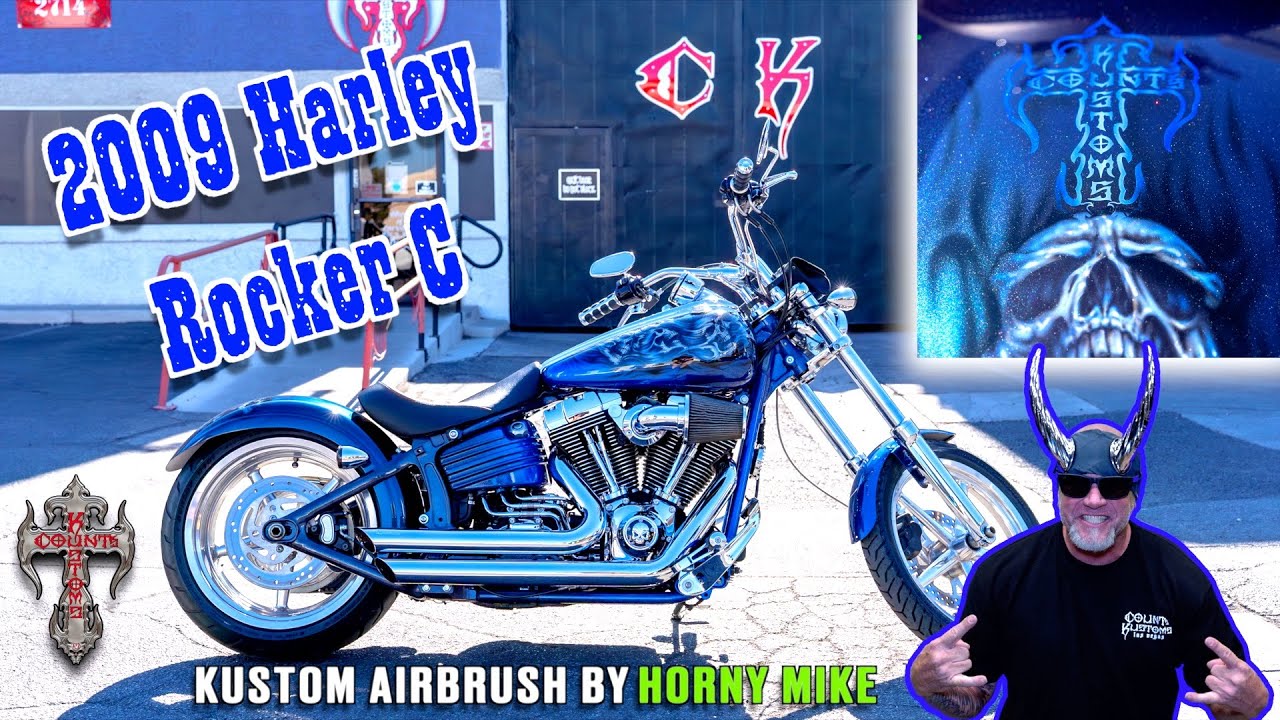Count’s Kustoms Reveals a 2009 Harley Rocker C