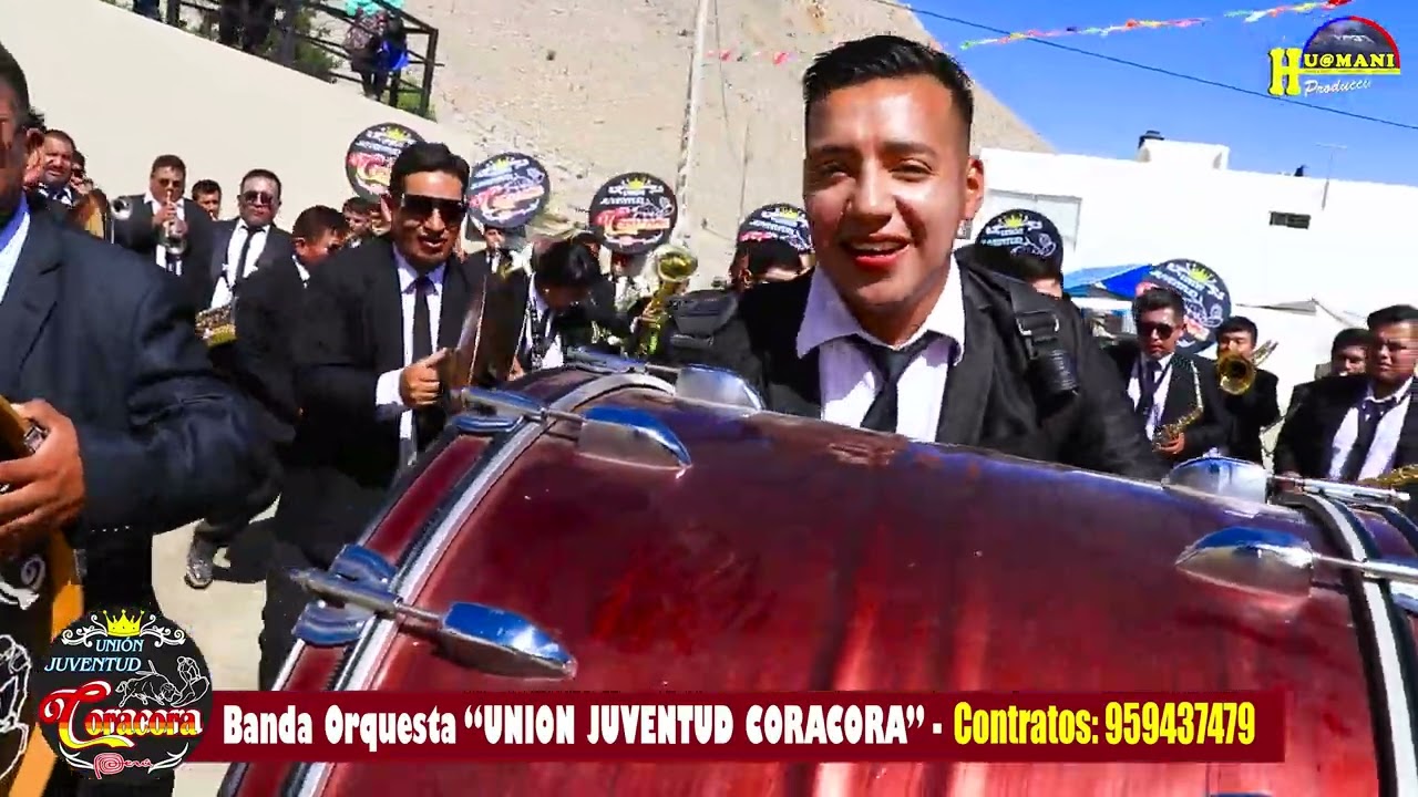 BANDA ORQUESTA UNION JUVENTUD CORACORA - ELOY OSCCO (959437479) EN TIRUQUE 2025 HUAMANI PRODUCCIONES