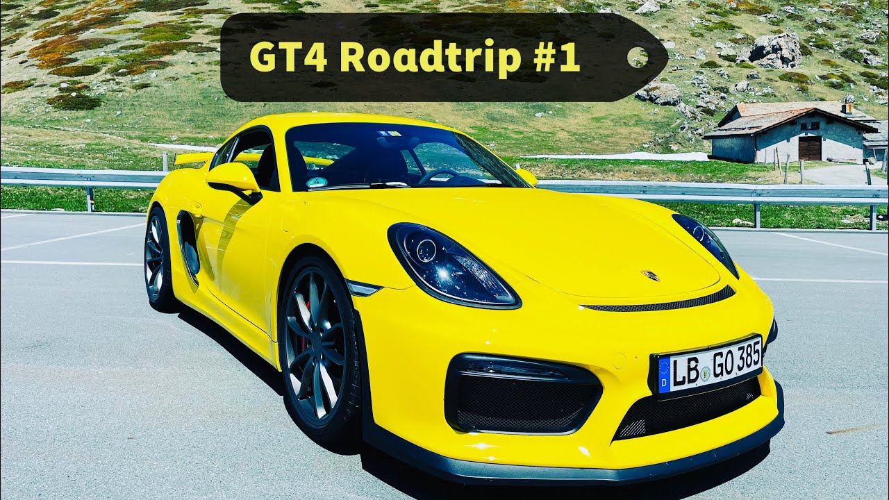 Porsche GT4 Roadtrip из Германии в Италию через перевалы Юлиерпасс и Бернинапасс [S3 E4]