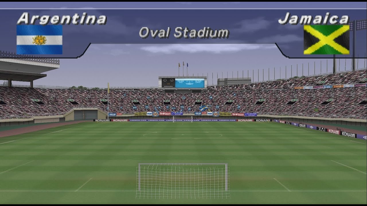 ARGENTINA vs JAMAICA - Pro Evolution Soccer 2001