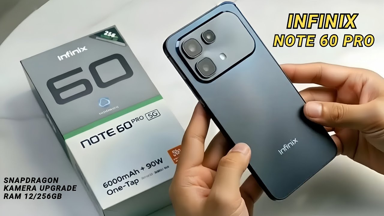 IDOLA BARU‼️ INFINIX NOTE 60 PRO 5G RESMI, HP INFINIX PALING MENGGODA