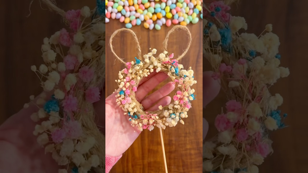 Turning Rope Into the Cutest Spring Bunny 🐰