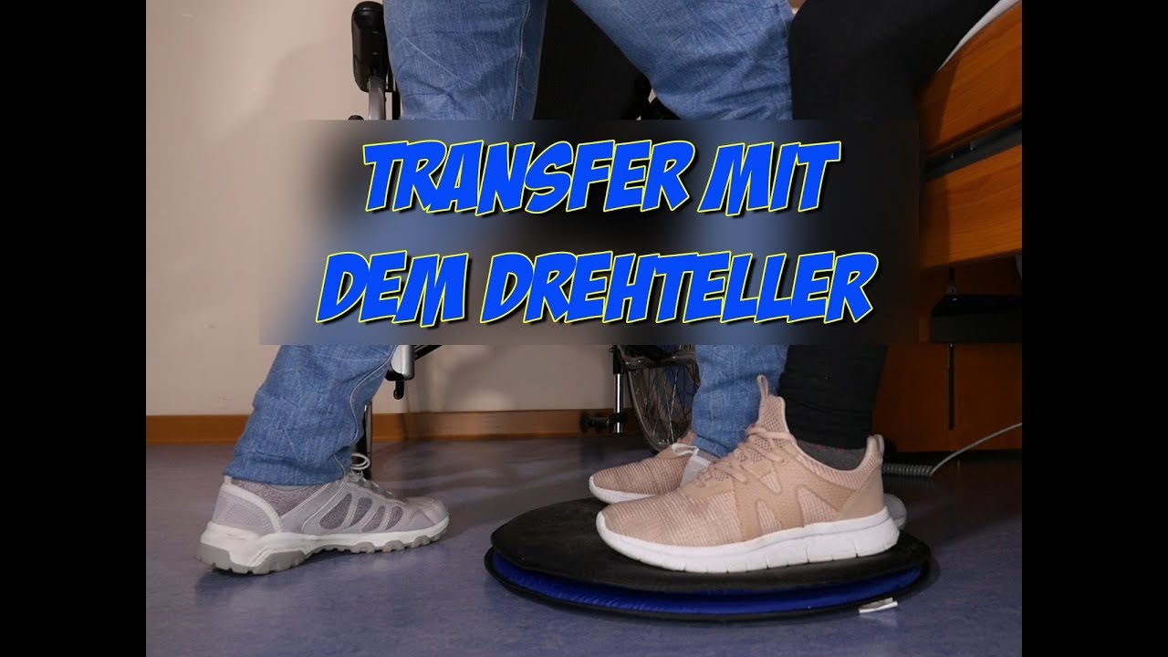 Transfer mit dem Drehteller