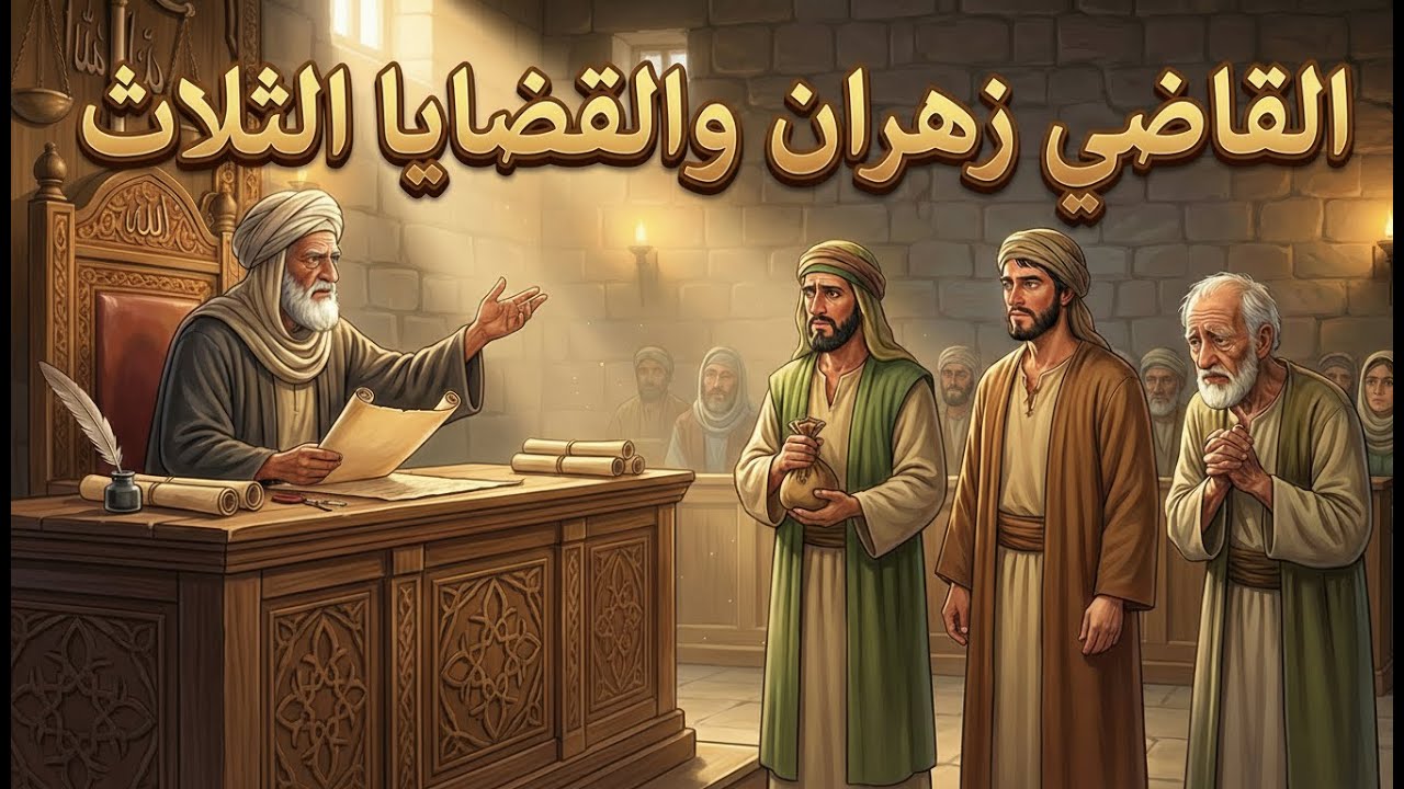 القاضي زهران وقوة ذكائه في حل أغرب ثلاث قضايا: القضية الثالثة #قصةـالقاضي