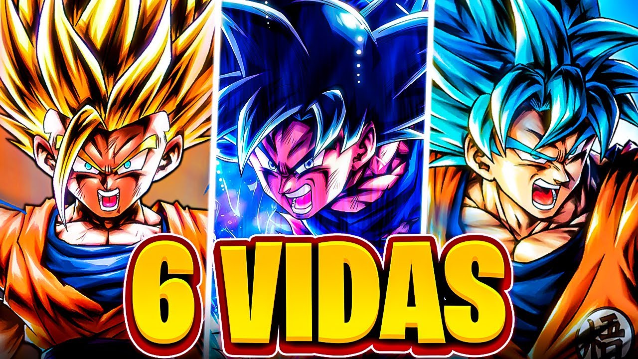 6 VIDAS! É IMPOSSÍVEL DERROTAR ESSA EQUIPE? | Dragon Ball Legends