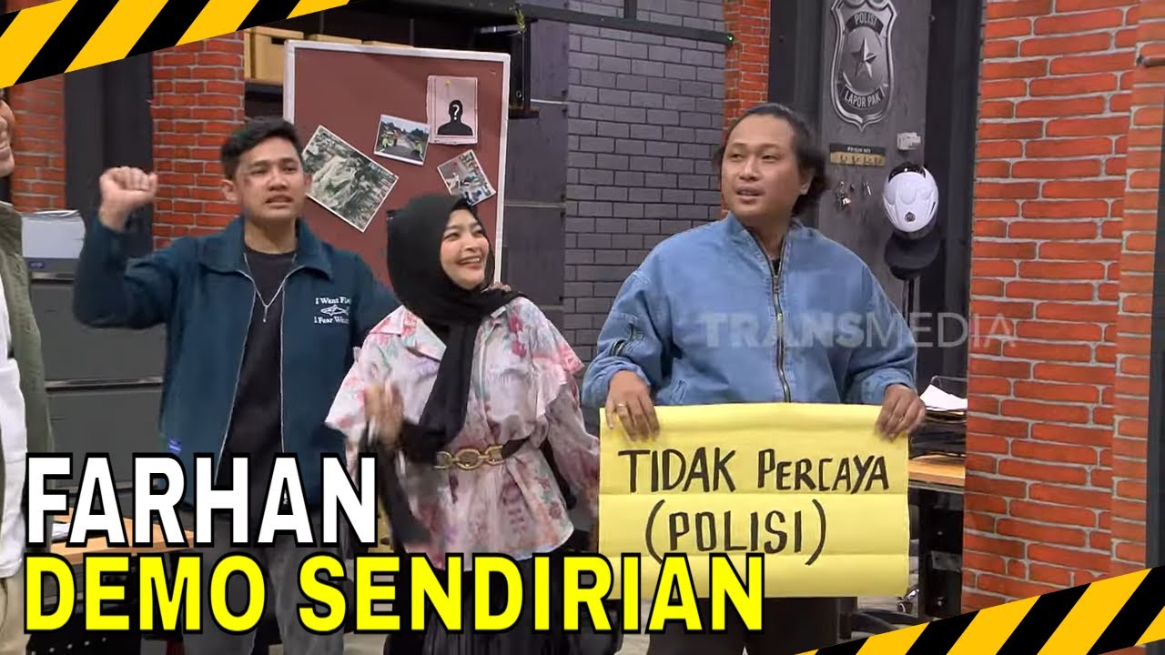 ALDO GIUSTINO LEPAS DARI TAHANAN, FARHAN DEMO SENDIRIAN | MOMEN KOCAK LAPOR PAK! (25/04/25)