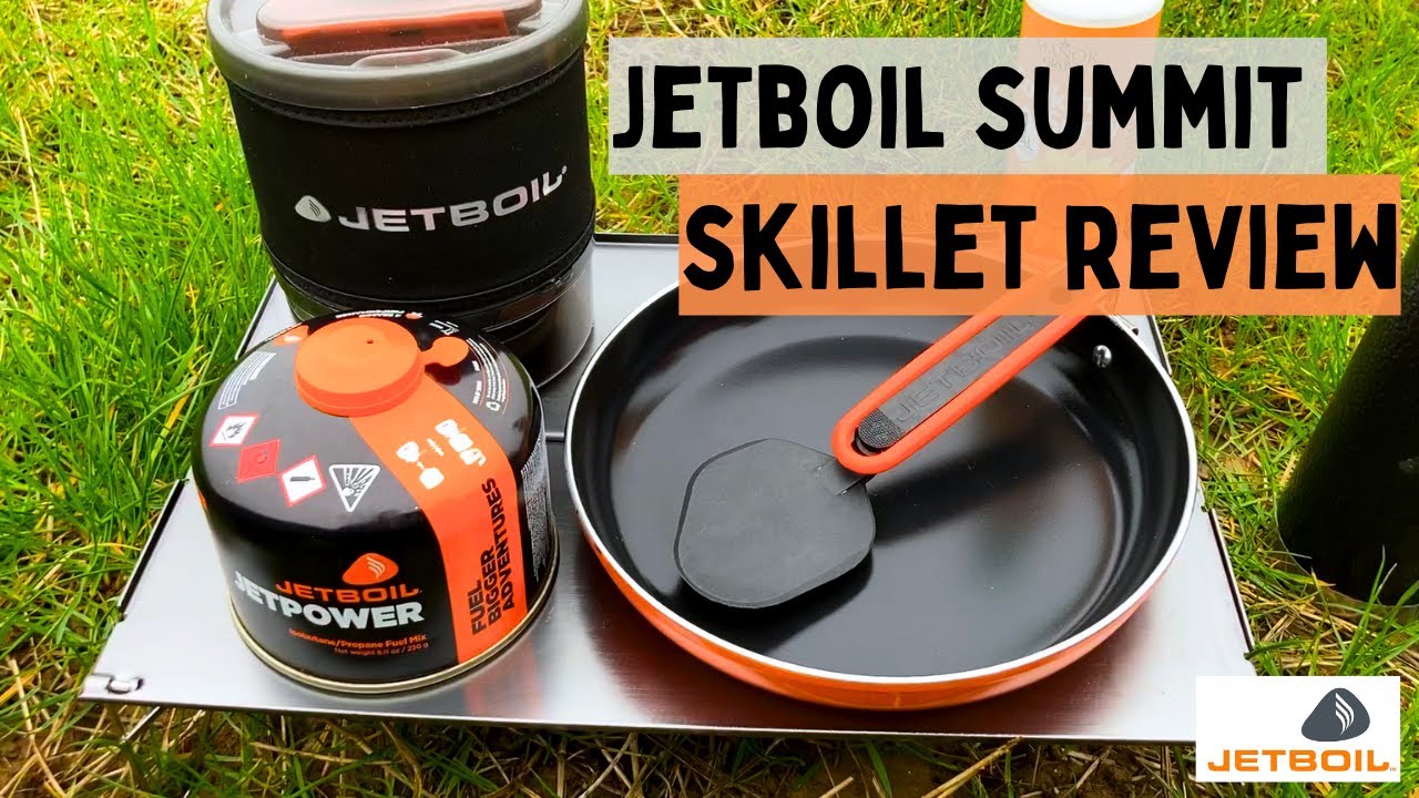 ОБЗОР СКОВОРОДЫ JETBOIL SUMMIT с использованием JETBOIL MINIMO | Еда на плите для кемпинга и похо...