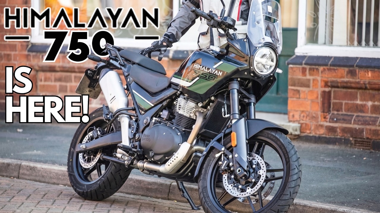 Серийная модель Royal Enfield Himalayan 750 УЖЕ ЗДЕСЬ! &mdash; Почему это НЕ просто увеличенная 450-я!