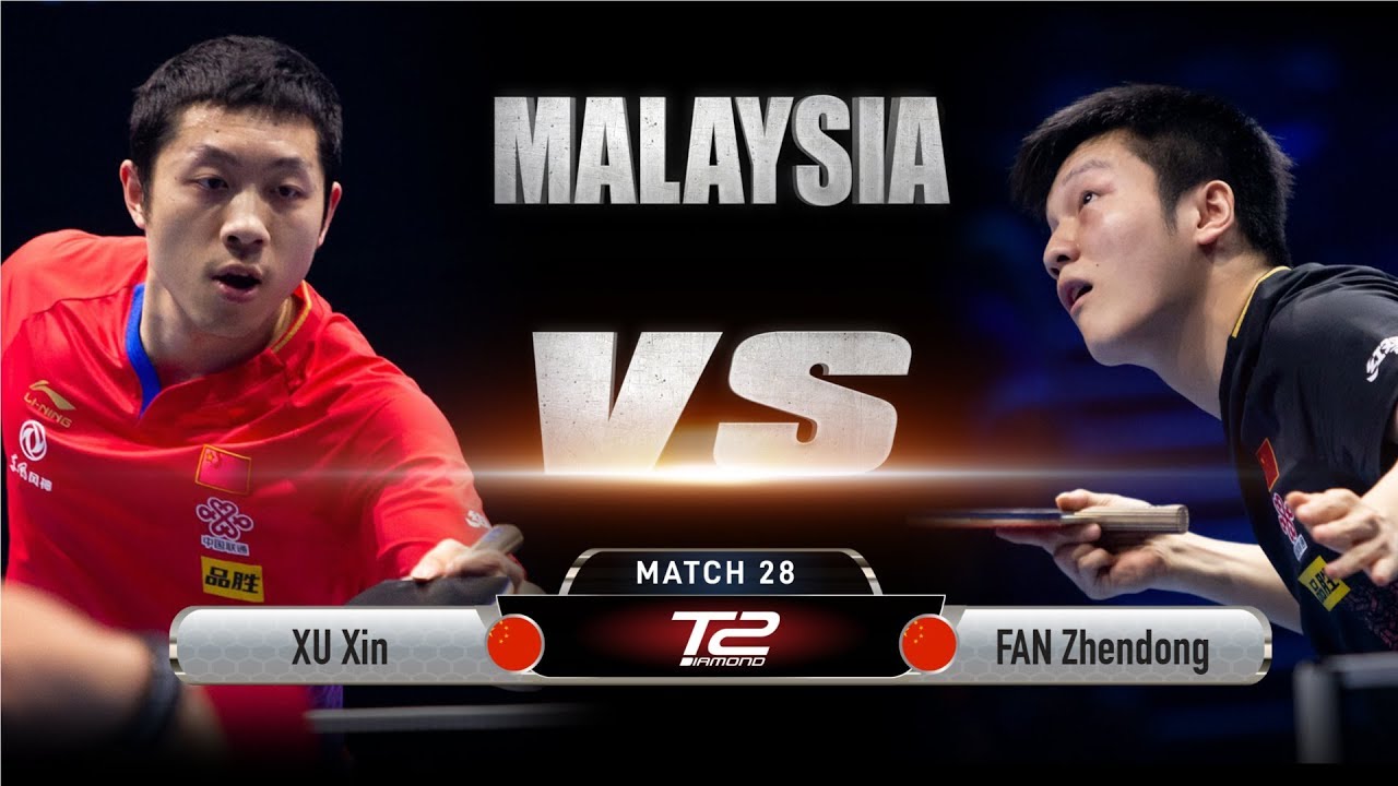 Xu Xin vs Fan Zhendong | T2 Diamond Malaysia (Semi Final)