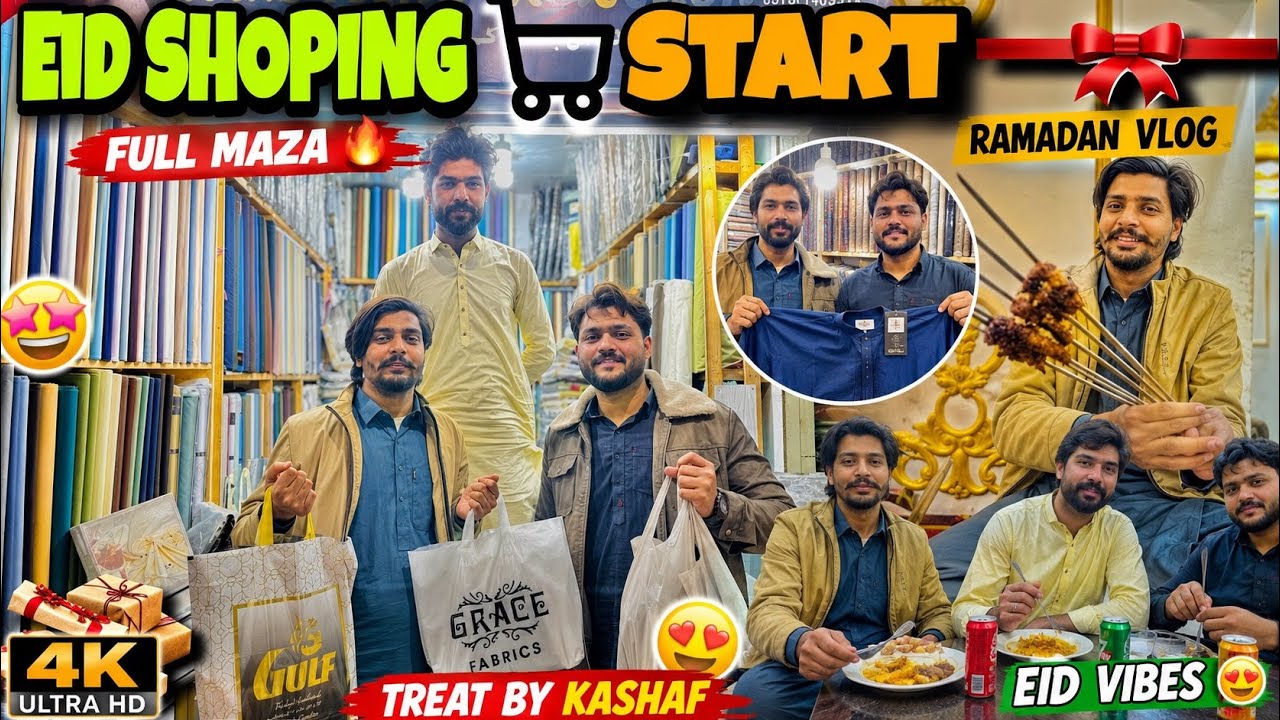 Ramadan Shopping Now 😂 Kashaf ko treat deni pari 🤨 