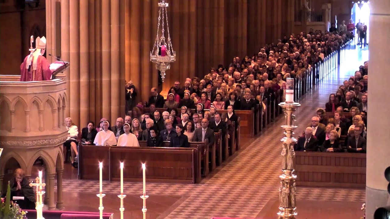 Solemn Mass for the Imposition of the Pallium upon the Most Rev Anthony Fisher OP